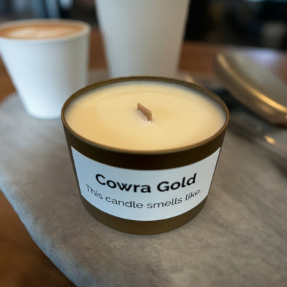 Cowra Gold "Alpacacino" Candle - Cowra Gold