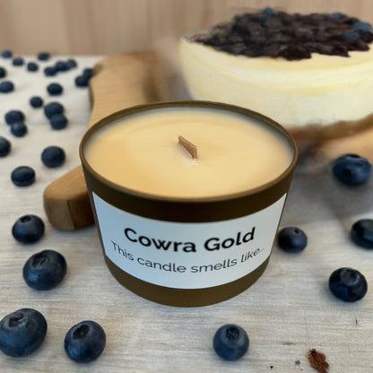 Cowra Gold "Blueberry Cheesecake" Candle - Cowra Gold