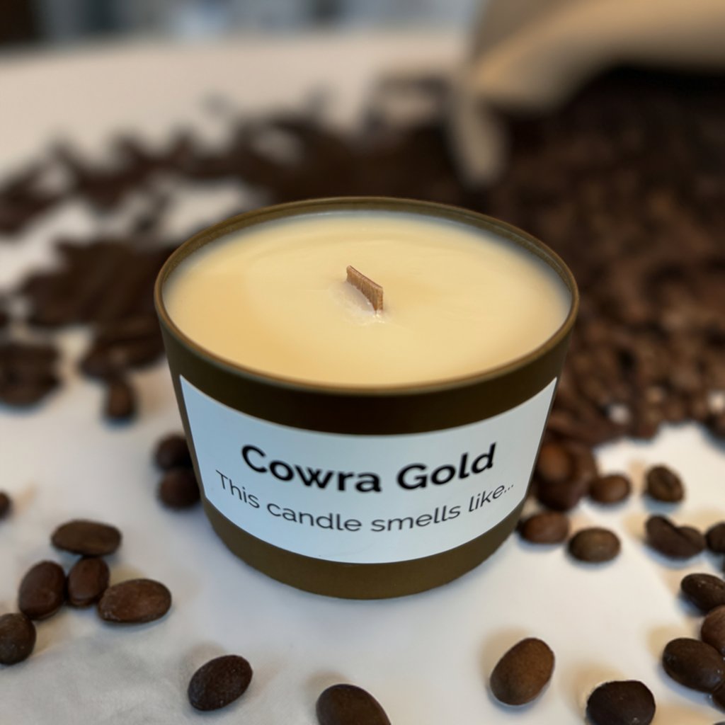 Cowra Gold "Fresh Coffee" Candle - Cowra Gold